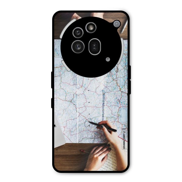 Just Travel Metal Back Case for Nothing Phone 3a Pro