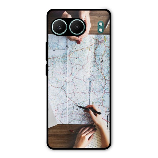 Just Travel Metal Back Case for OnePlus Nord 4