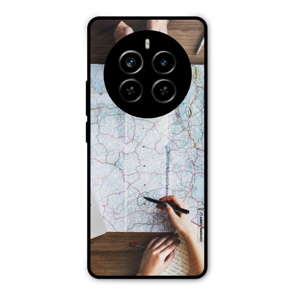 Just Travel Metal Back Case for Realme P1 Pro