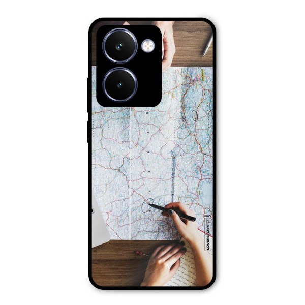 Just Travel Metal Back Case for Realme P3 Ultra