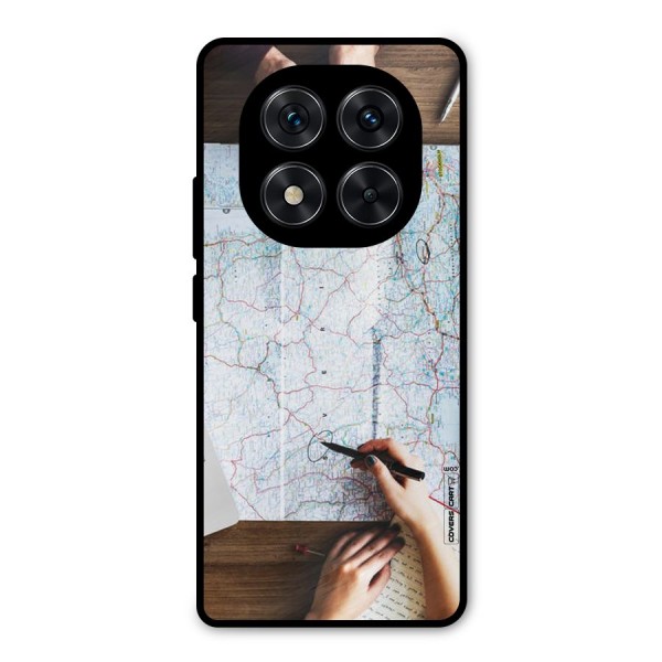 Just Travel Metal Back Case for Redmi Note 14 Pro 5G