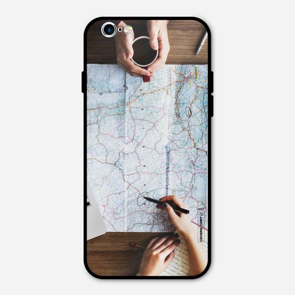 Just Travel Metal Back Case for iPhone 6 6s