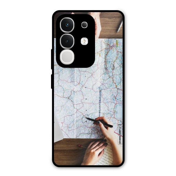 Just Travel Metal Back Case for iQOO Z10x