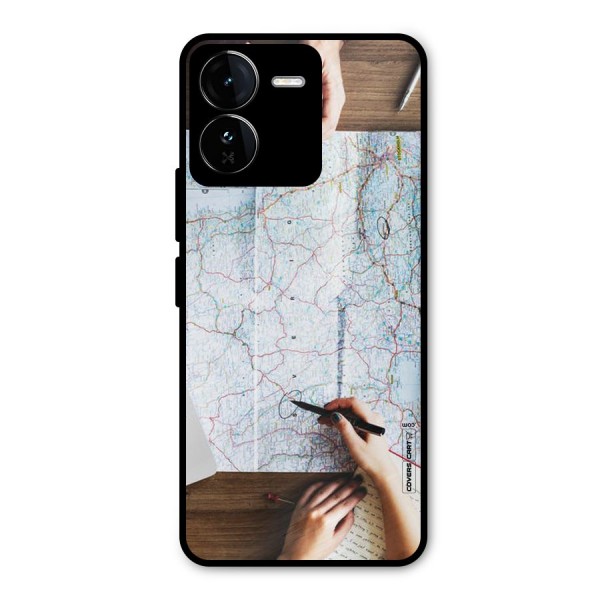 Just Travel Metal Back Case for iQOO Z9