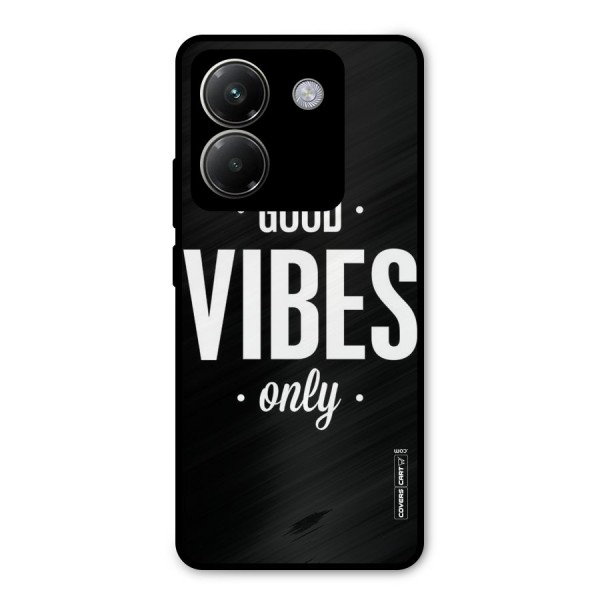 Just Vibes Metal Back Case for Poco M7 Pro 5G