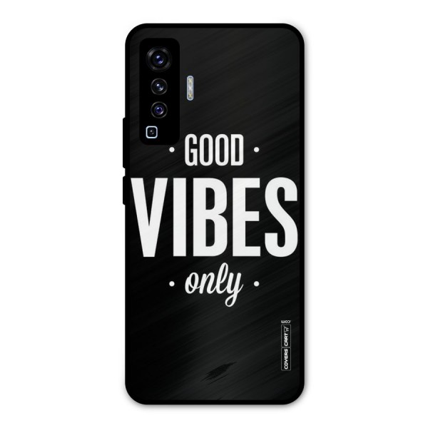 Just Vibes Metal Back Case for Vivo X50
