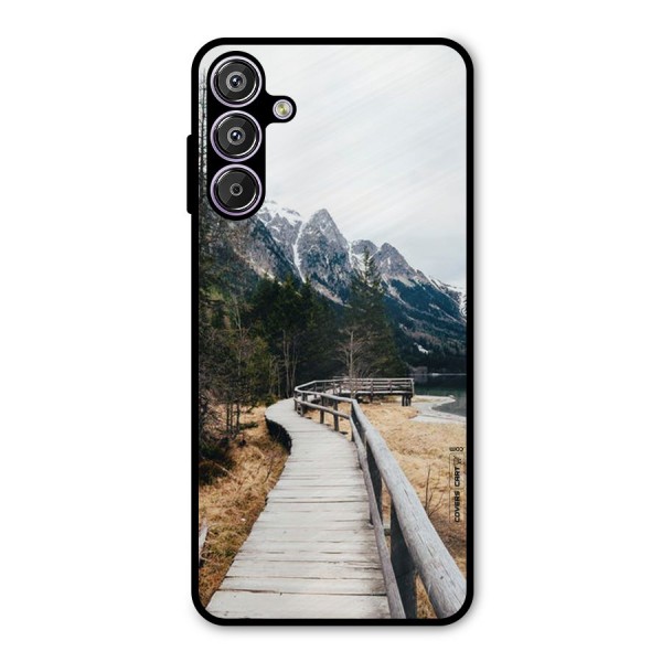 Just Wander Metal Back Case for Galaxy F15