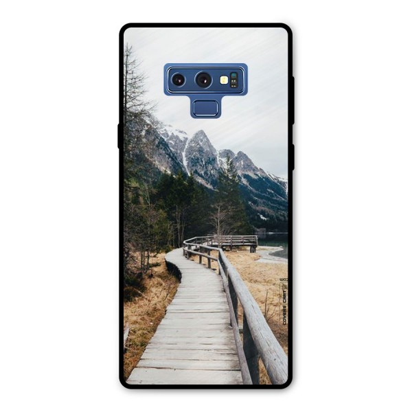 Just Wander Metal Back Case for Galaxy Note 9