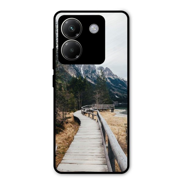 Just Wander Metal Back Case for Poco M7 Pro 5G
