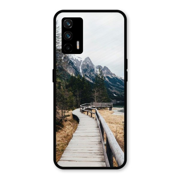 Just Wander Metal Back Case for Realme X7 Max
