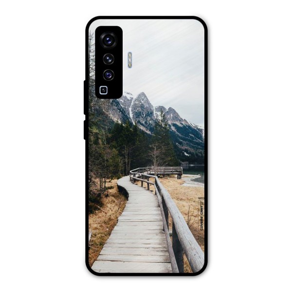 Just Wander Metal Back Case for Vivo X50