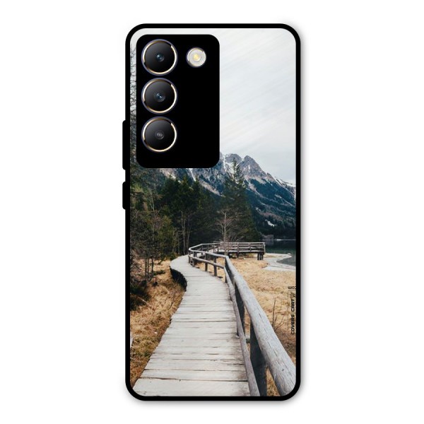 Just Wander Metal Back Case for Vivo Y200e