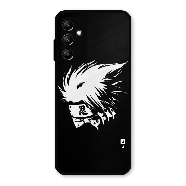 Kakashi Hatake Black Metal Back Case for Galaxy A14 5G