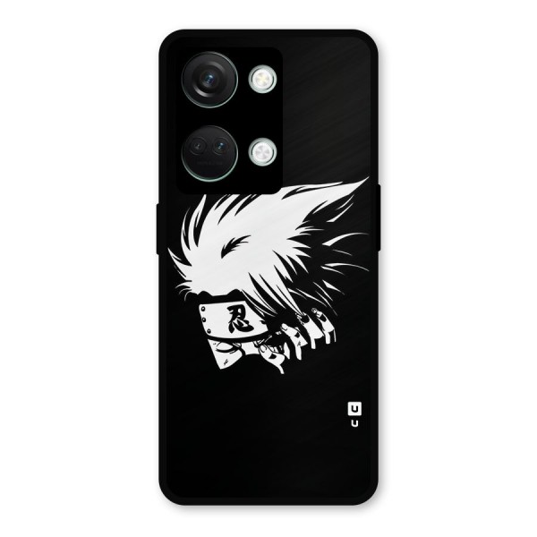 Kakashi Hatake Black Metal Back Case for OnePlus Nord 3
