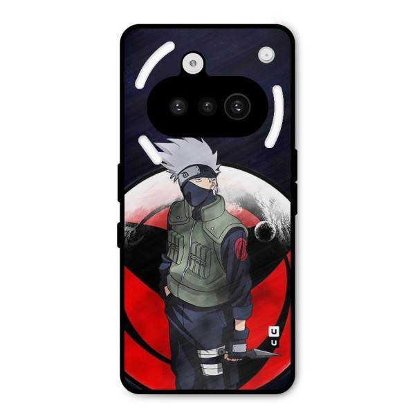 Kakashi Hatake Knife Metal Back Case for Nothing Phone 3a