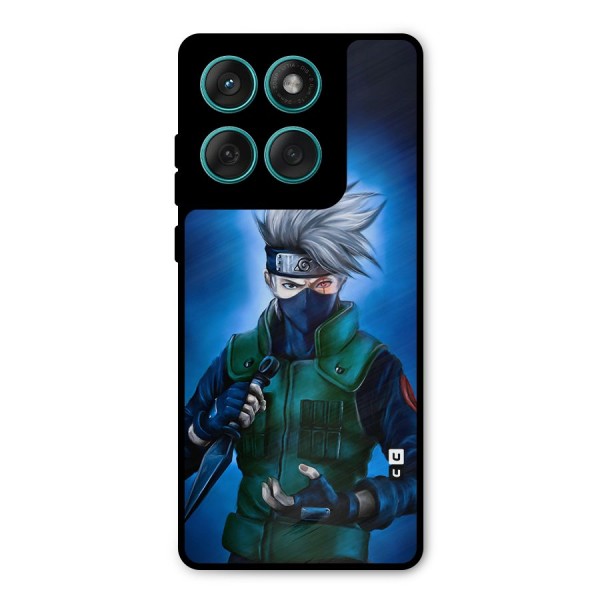 Kakashi Hatake Metal Back Case for Motorola Edge 60 Fusion