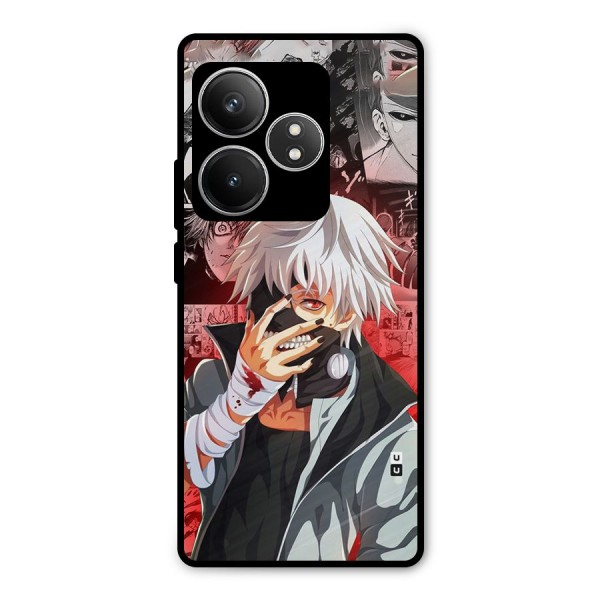 Kaneki Ken Manga Style Metal Back Case for Realme GT 6T