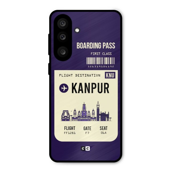 Kanpur Boarding Pass Metal Back Case for Galaxy M56