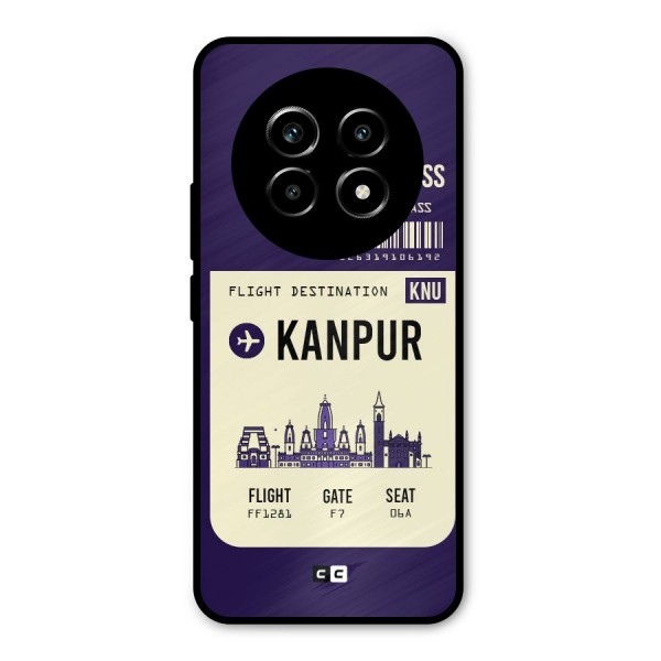 Kanpur Boarding Pass Metal Back Case for Realme 13 Pro