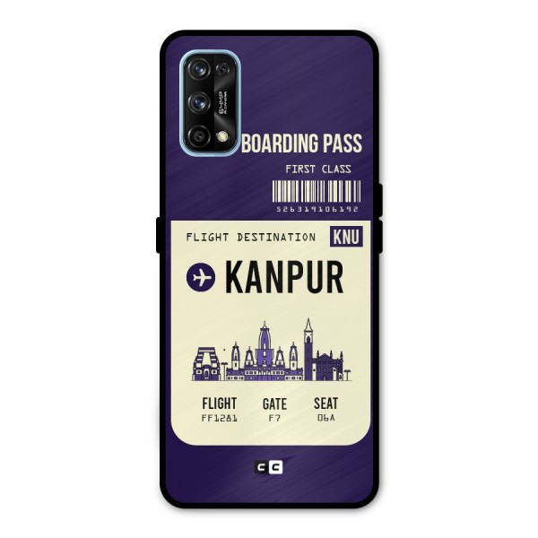 Kanpur Boarding Pass Metal Back Case for Realme 7 Pro