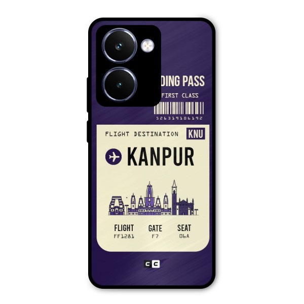 Kanpur Boarding Pass Metal Back Case for Realme P3 Ultra