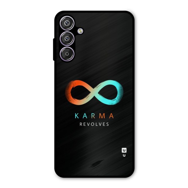 Karma Revolves Metal Back Case for Galaxy F15