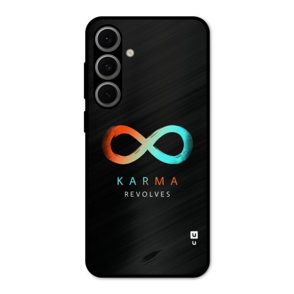 Karma Revolves Metal Back Case for Galaxy S24 FE