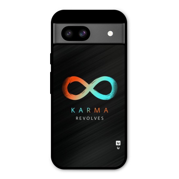 Karma Revolves Metal Back Case for Google Pixel 8a