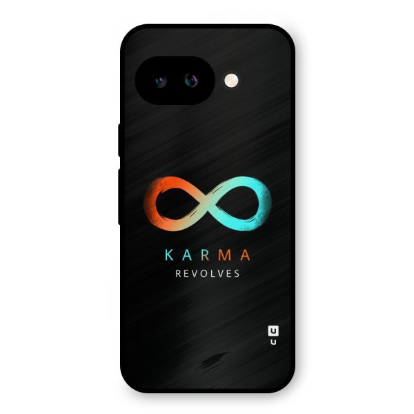 Karma Revolves Metal Back Case for Google Pixel 9a