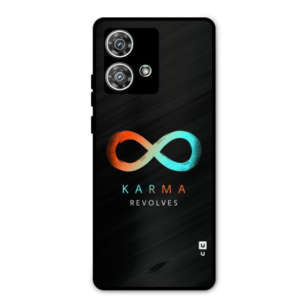 Karma Revolves Metal Back Case for Motorola Edge 40 Neo