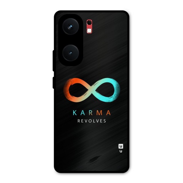 Karma Revolves Metal Back Case for iQOO Neo 9 Pro