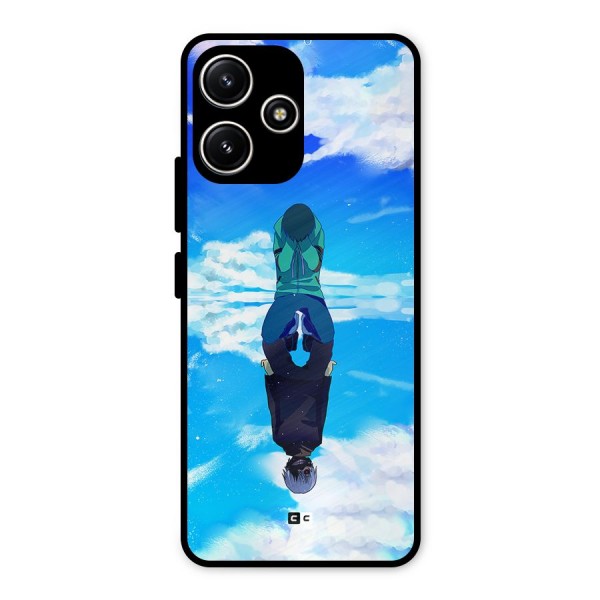 Ken Kaneki Reflection Metal Back Case for Redmi 12 5G