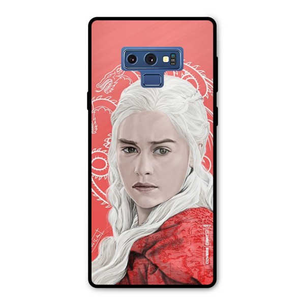 Khaleesi The Living Dragon Metal Back Case for Galaxy Note 9