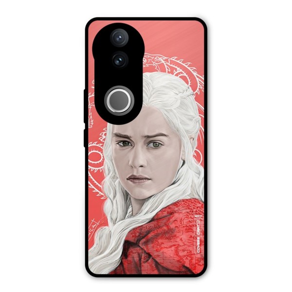 Khaleesi The Living Dragon Metal Back Case for iQOO Z10R