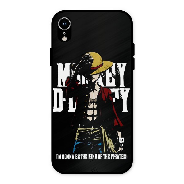 King Of Pirates Metal Back Case for iPhone XR