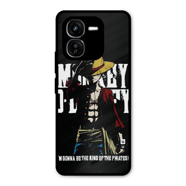 King Of Pirates Metal Back Case for iQOO Z9x