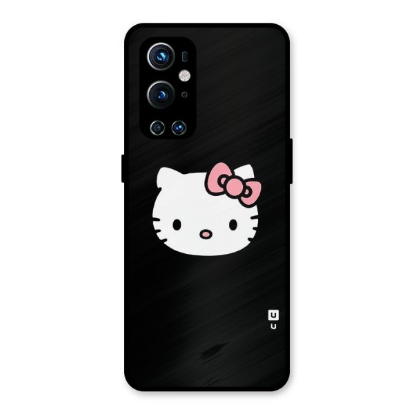 Kitty Cute Metal Back Case for OnePlus 9 Pro
