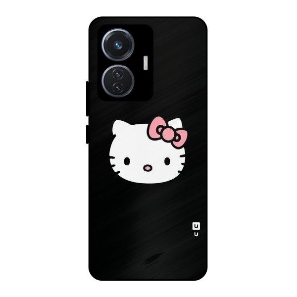 Kitty Cute Metal Back Case for iQOO Z6 44W