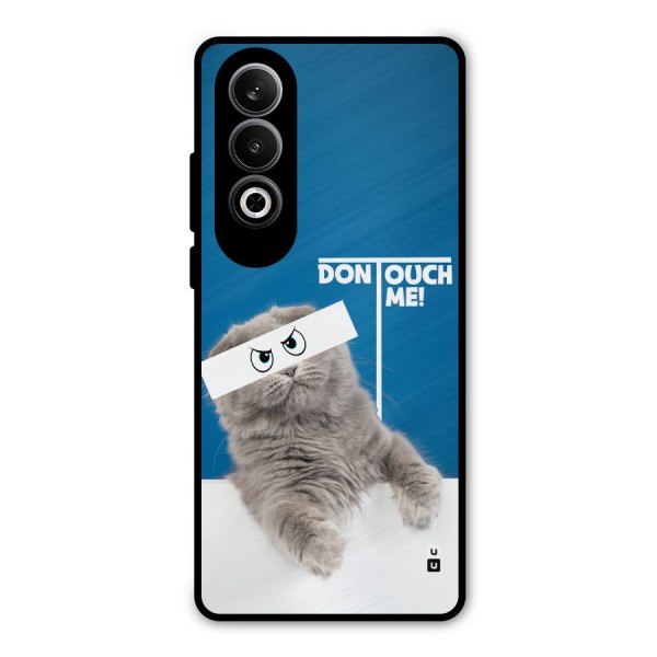 Kitty Dont Touch Metal Back Case for OnePlus Nord CE4