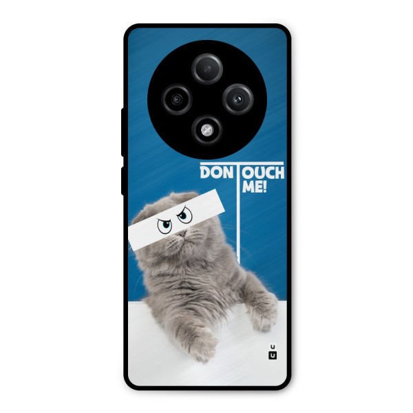 Kitty Dont Touch Metal Back Case for Oppo F27 Pro Plus