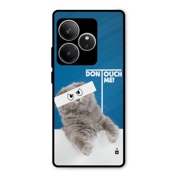 Kitty Dont Touch Metal Back Case for Realme GT 6
