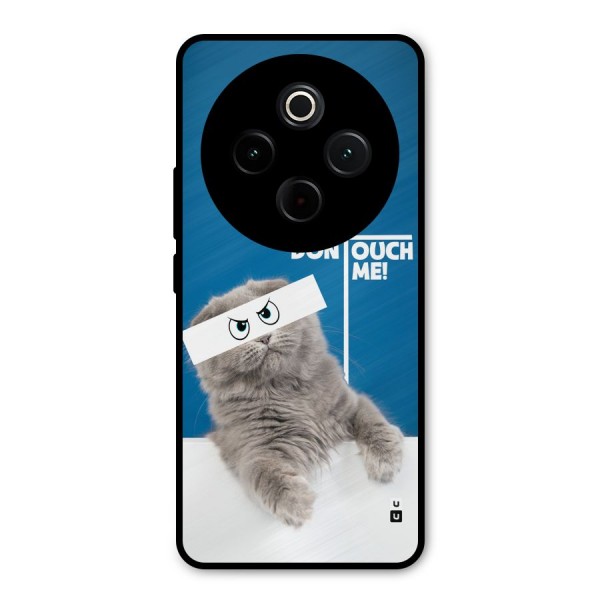 Kitty Dont Touch Metal Back Case for Vivo T4