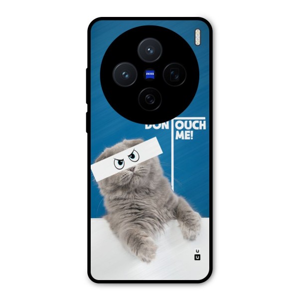 Kitty Dont Touch Metal Back Case for Vivo X200