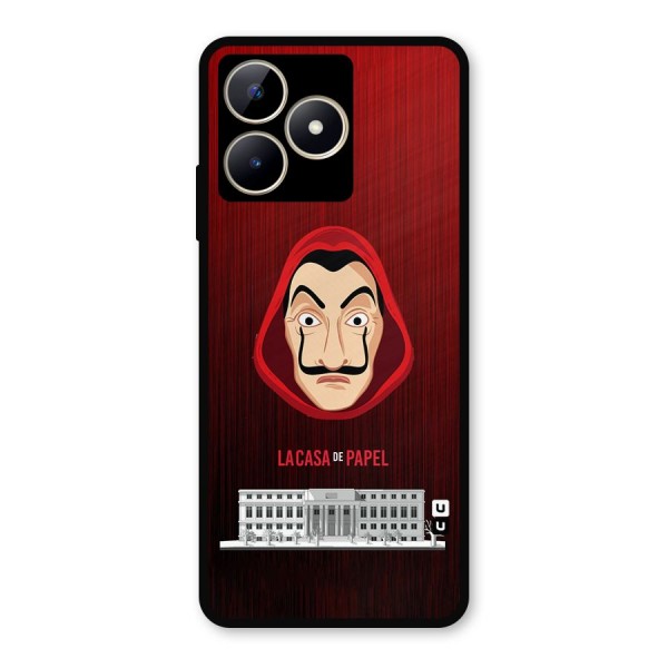 Lacasa Papel Minimalist Metal Back Case for Realme C53