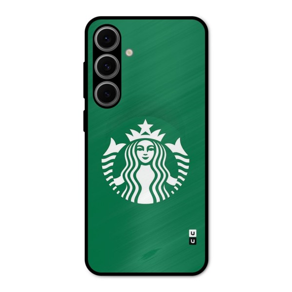 Lady StarBucks Metal Back Case for Galaxy S24 FE