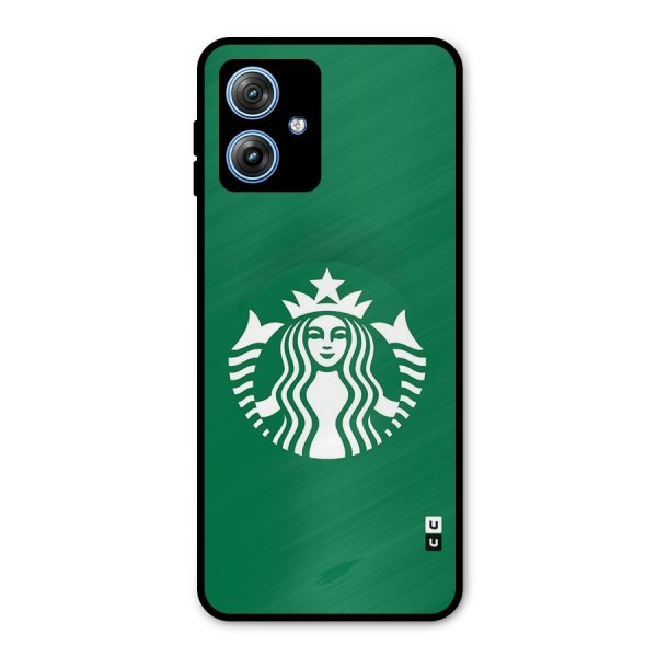 Lady StarBucks Metal Back Case for Moto G54