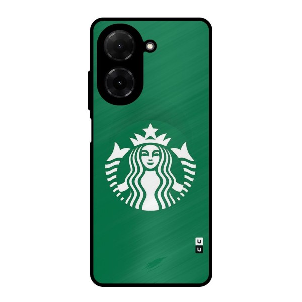 Lady StarBucks Metal Back Case for Poco C71