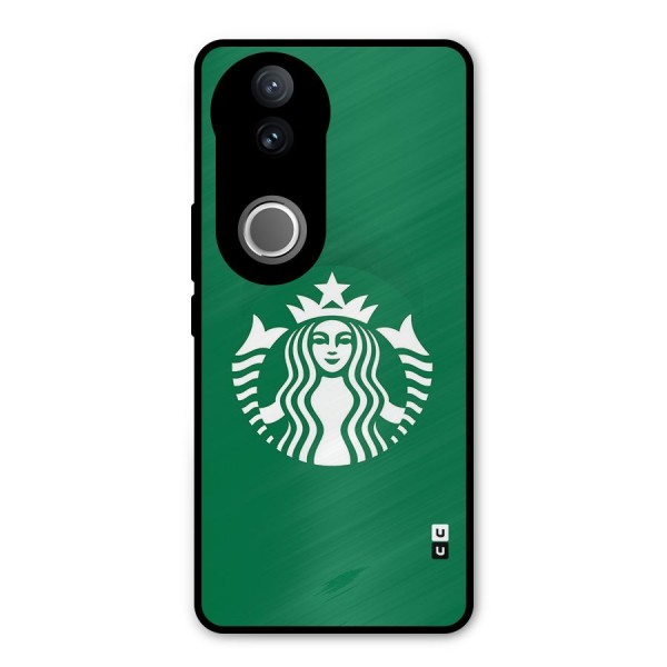 Lady StarBucks Metal Back Case for Vivo V50e