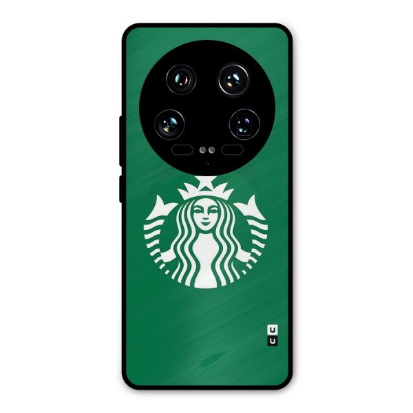 Lady StarBucks Metal Back Case for Xiaomi 14 Ultra