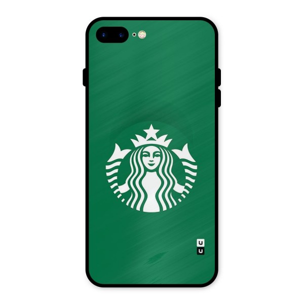 Lady StarBucks Metal Back Case for iPhone 7 Plus